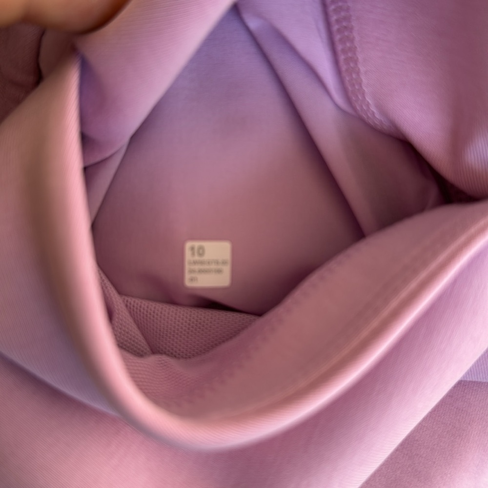 NWOT LULULEMON Softstreme High Rise Pants Size 10, Pink - Picture 6 of 6